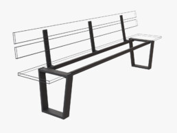 Samostalne noge – U LEG H=420